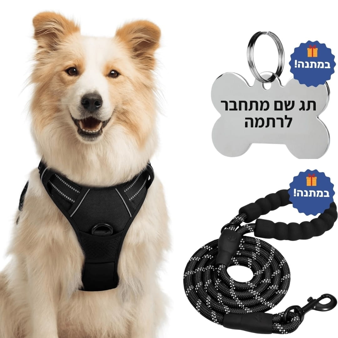 ™ComfyWalk - רתמת כלבים למניעת משיכות מבית לוריקס