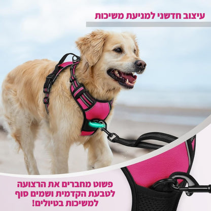 ™ComfyWalk - רתמת כלבים למניעת משיכות מבית לוריקס